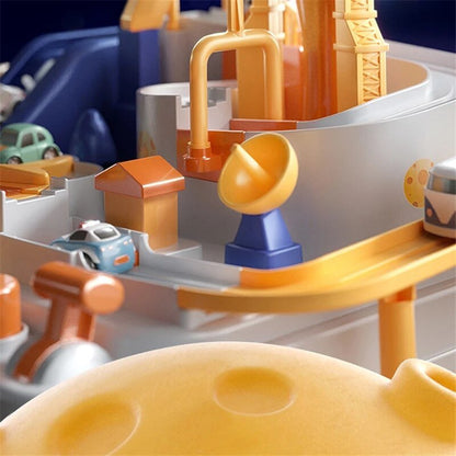 Montessori Rennbahn – Pädagogisches Lernspiel für Kinder ab 3 Jahren - Kinderwelt by Held