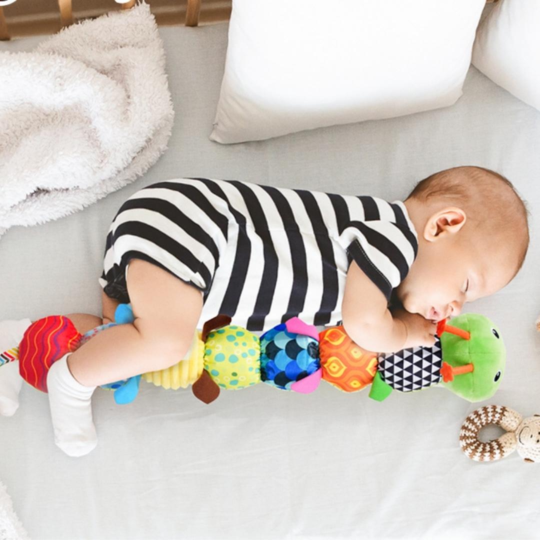Sensorische Musik - & Rassel - Raupe – Kuschelspaß für Babys - Kinderwelt by Held