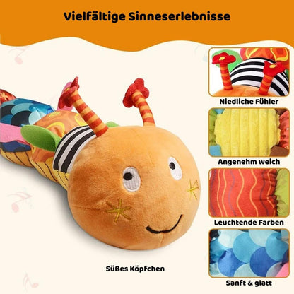 Sensorische Musik - & Rassel - Raupe – Kuschelspaß für Babys - Kinderwelt by Held
