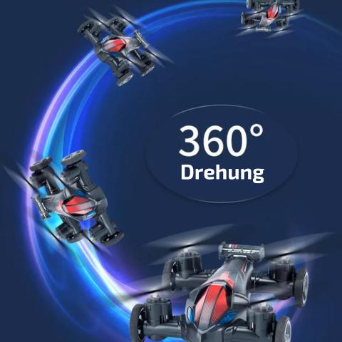 SkyRacer 2 - in - 1: Ferngesteuertes Drohnen - Auto für grenzenlosen Spaß! - Kinderwelt by Held