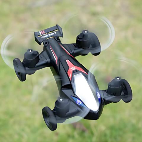 SkyRacer 2 - in - 1: Ferngesteuertes Drohnen - Auto für grenzenlosen Spaß! - Kinderwelt by Held