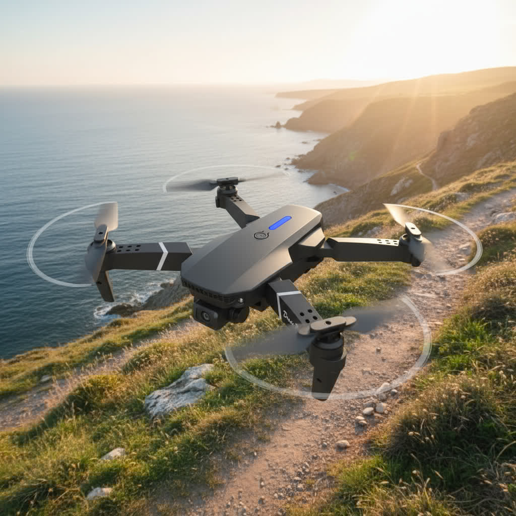 SkySnap™ Mini - Drohne mit 4K - Kamera – Kompakt, Smart & Abenteuerlustig - Kinderwelt by Held