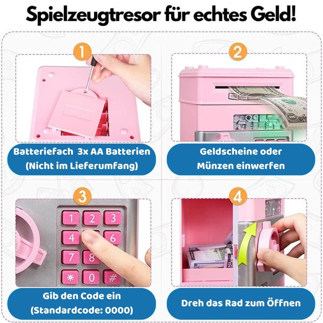 Spielzeugtresor - spielend sparen! - Kinderwelt by Held