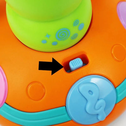 Tanzende Saxophon - Raupe mit Musik & Licht – Interaktives Kinderspielzeug ab 1 Jahr - Kinderwelt by Held