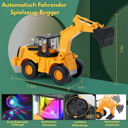 Tanzender Musik - Bagger für Kinder mit Lichtern & Sound - Kinderwelt by Held