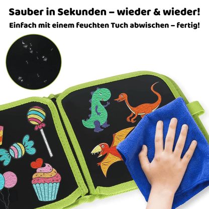 Wiederverwendbares Kinder Malbuch – Malen, Löschen & Neu Gestalten - Kinderwelt by Held