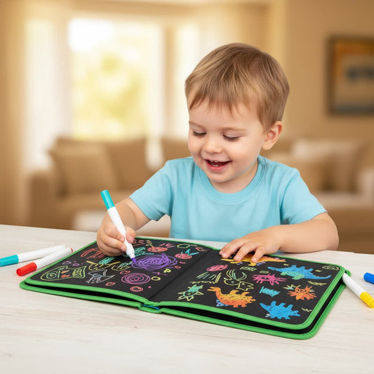 Wiederverwendbares Kinder Malbuch – Malen, Löschen & Neu Gestalten - Kinderwelt by Held
