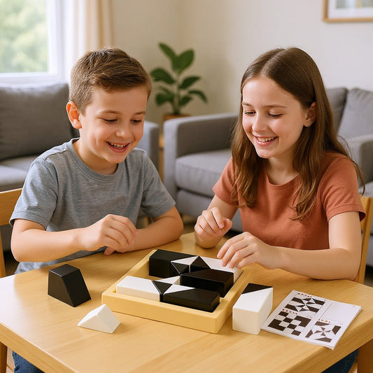 Zweifarbiges Logikrätsel im Taschenformat – Knobelspaß für unterwegs - Kinderwelt by Held