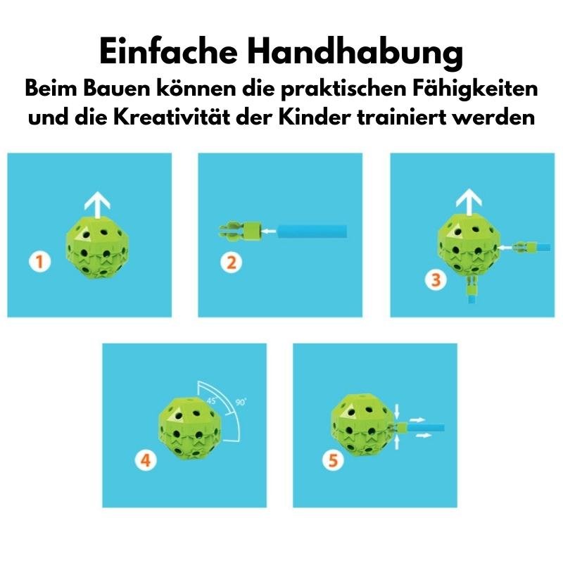 DIY Zelt Bausatz - für kleine Architekten und Abenteurer - Kinderwelt-Held