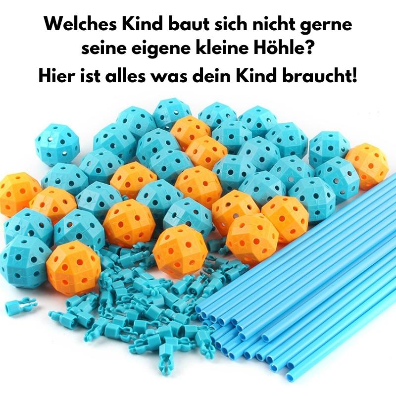 DIY Zelt Bausatz - für kleine Architekten und Abenteurer - Kinderwelt-Held
