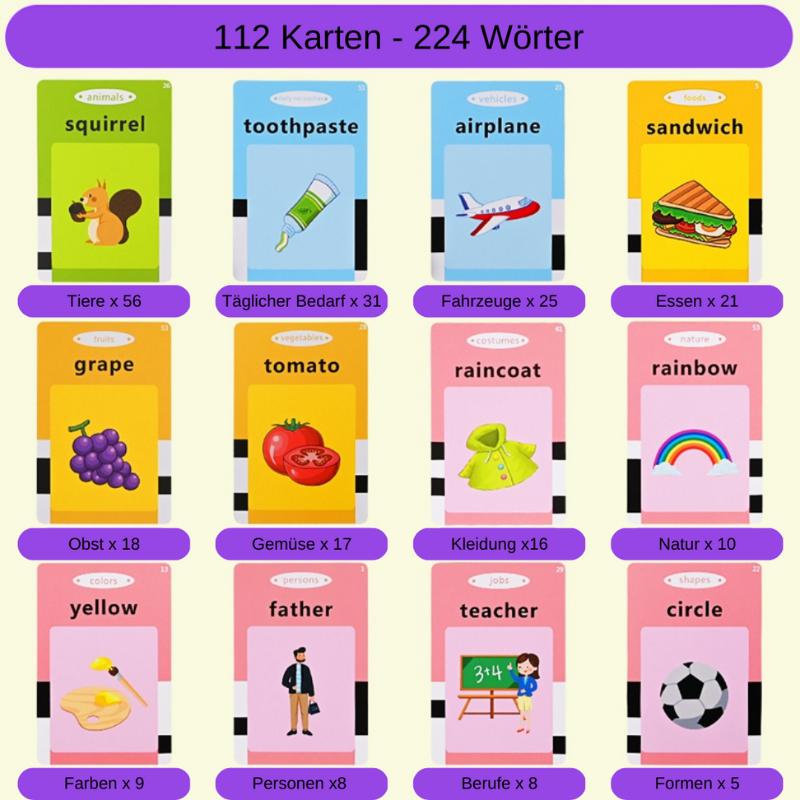 Englisch Sprachspielzeug - Kinderwelt-Held