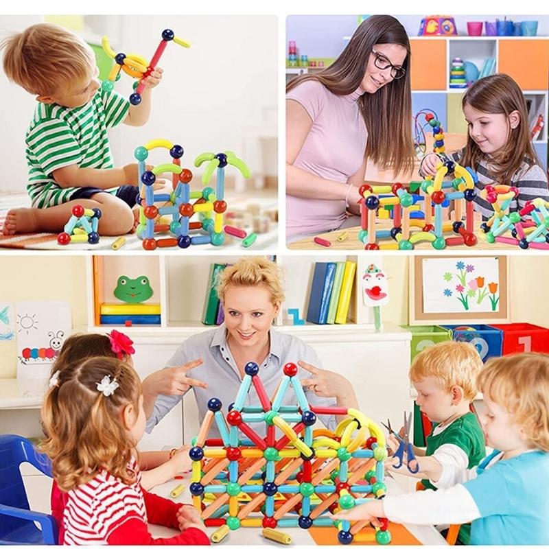Magnetic Sticks - Baue deine Welt! - Kinderwelt-Held