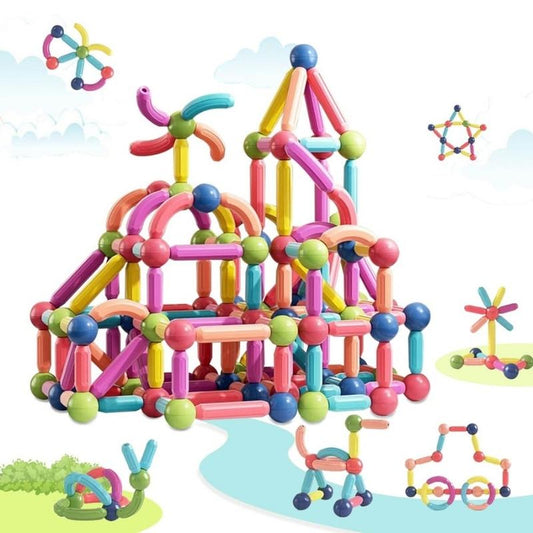Magnetic Sticks - Baue deine Welt! - Kinderwelt-Held